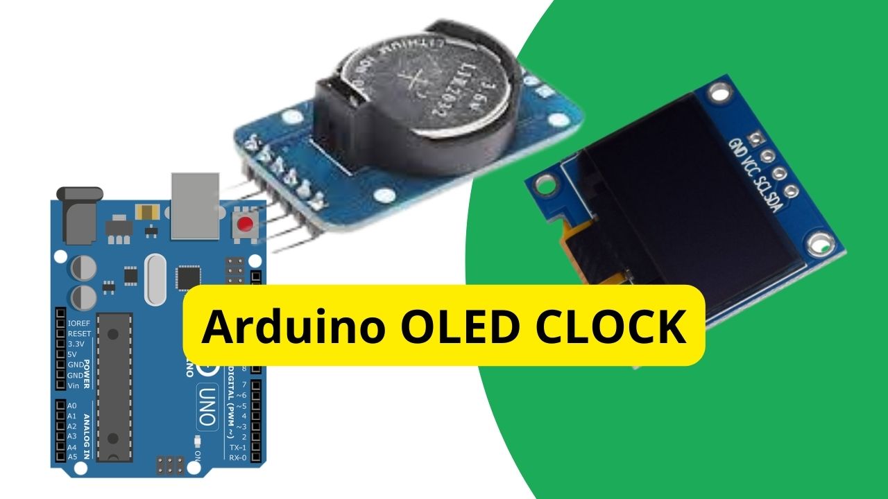 Rtc Time Display In Oled Using Arduino Mevihub 6502